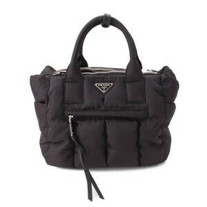 Prada Tessuto Bomber Handbag Shoulder Bag Black